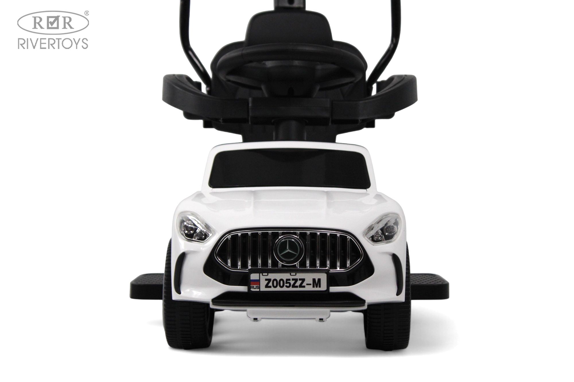 Каталка RIVERTOYS Z005ZZ-M-WHITE белый - фото 2