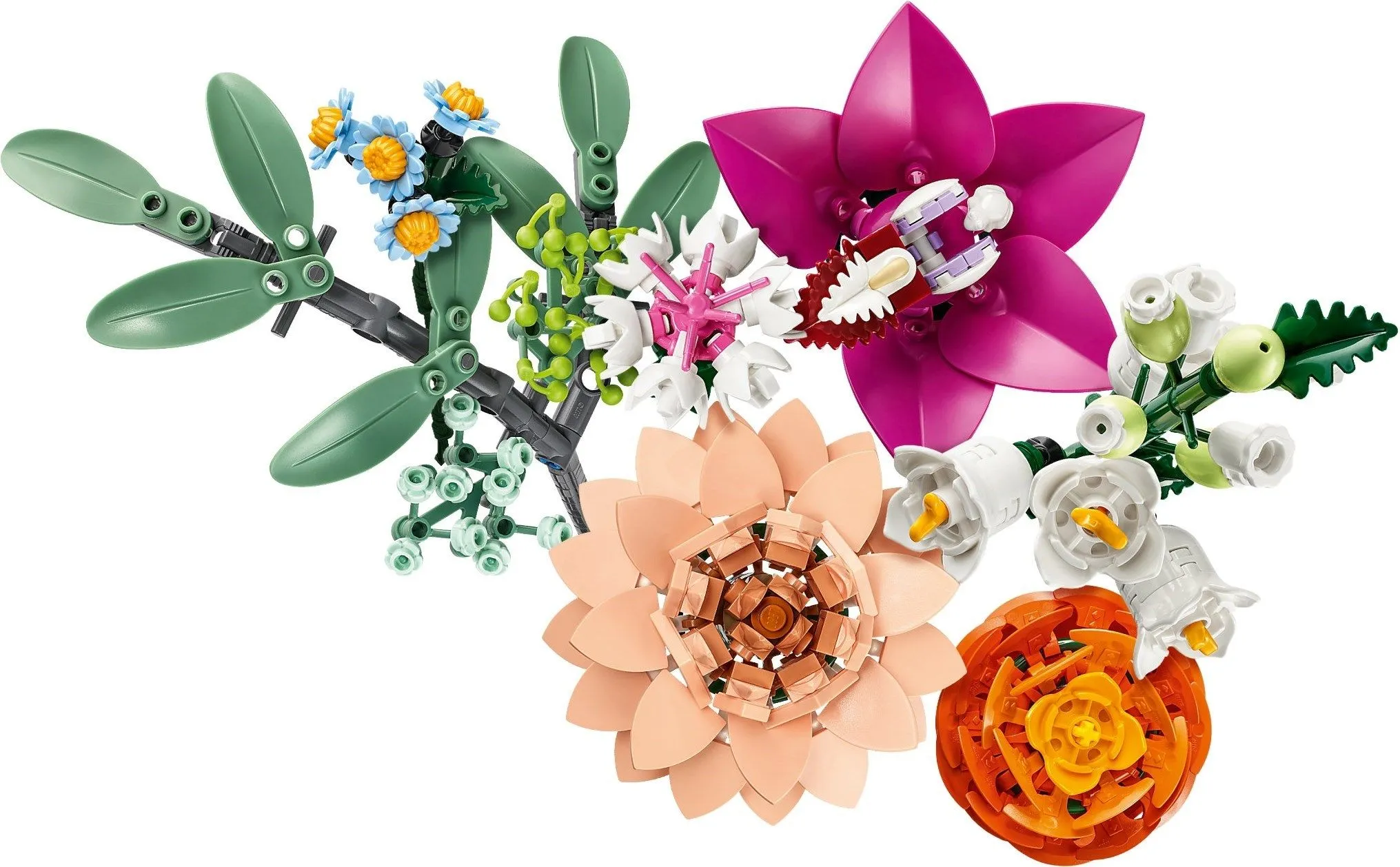 Конструктор LEGO Botanicals Букет Розовых цветов 749 дет. - фото 3