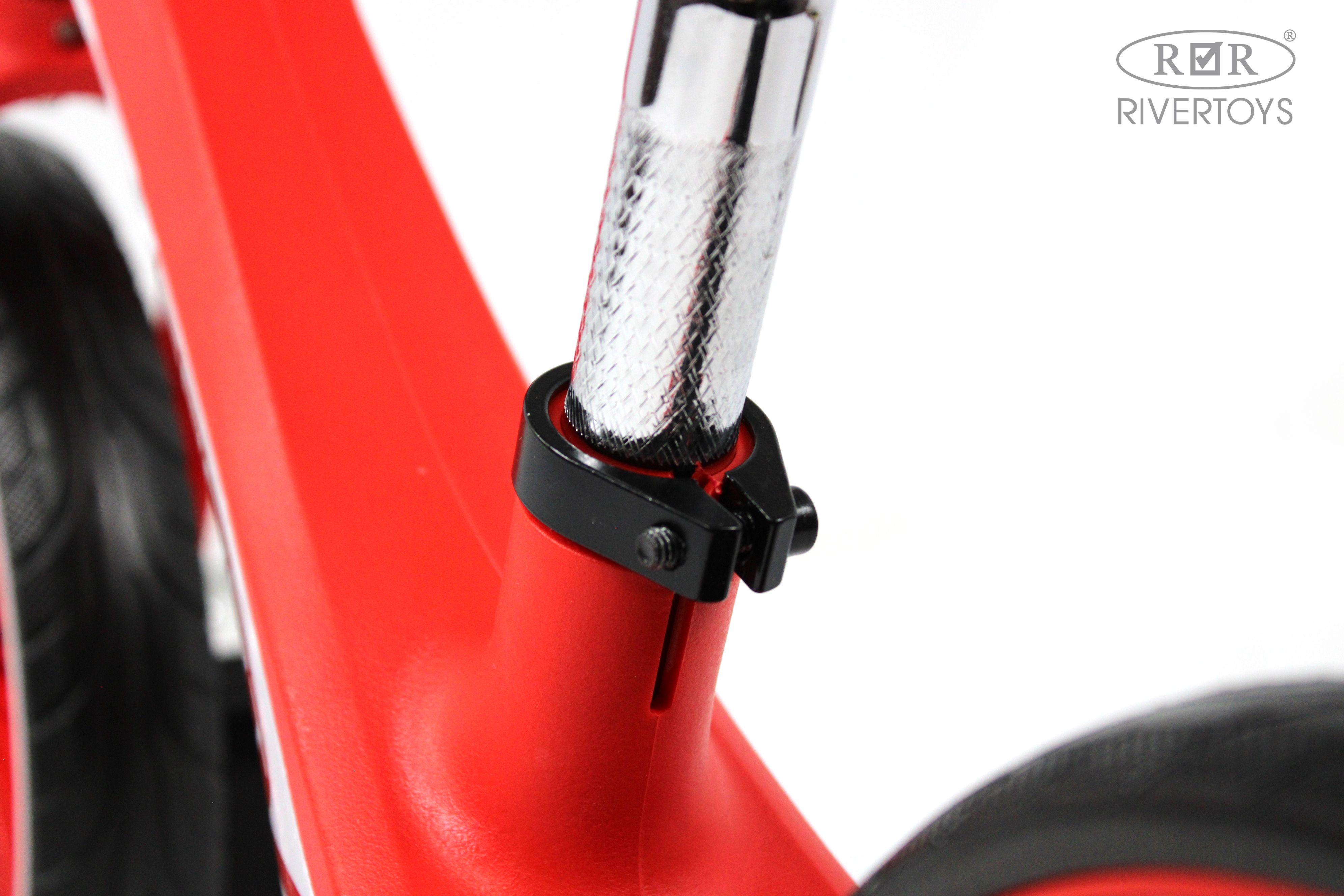Двухколесный беговел RIVERTOYS 12 дюймов - фото 5