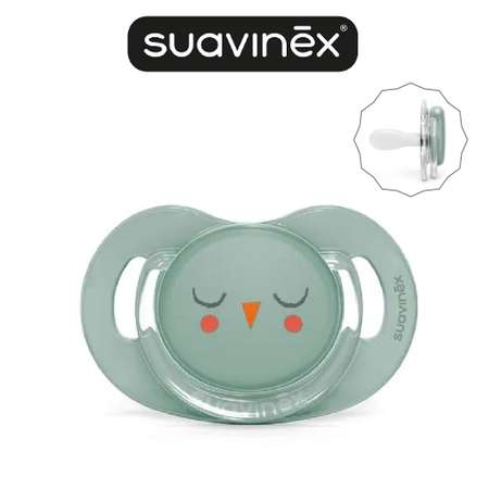 Пустышка Suavinex силикон ортодонтическая от 6 мес.