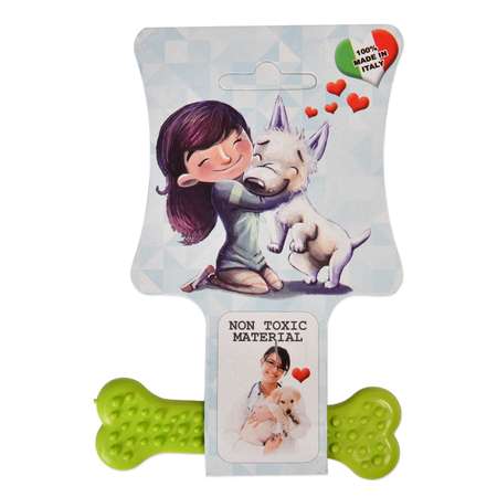 Игрушка для собак Geoplast Geobone Кость в ассортименте 10724