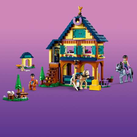 Конструктор LEGO Friends Лесной клуб верховой езды блочный