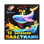 Пластилин Луч восковой 12 цв. в ассортименте