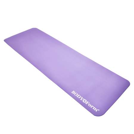 Коврик гимнастический Body Form BF-YM04 183x61x15 mm Фиолетовый