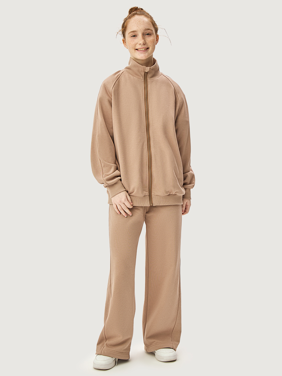 Костюм NIKASTYLE 7т11426 какао - фото 1