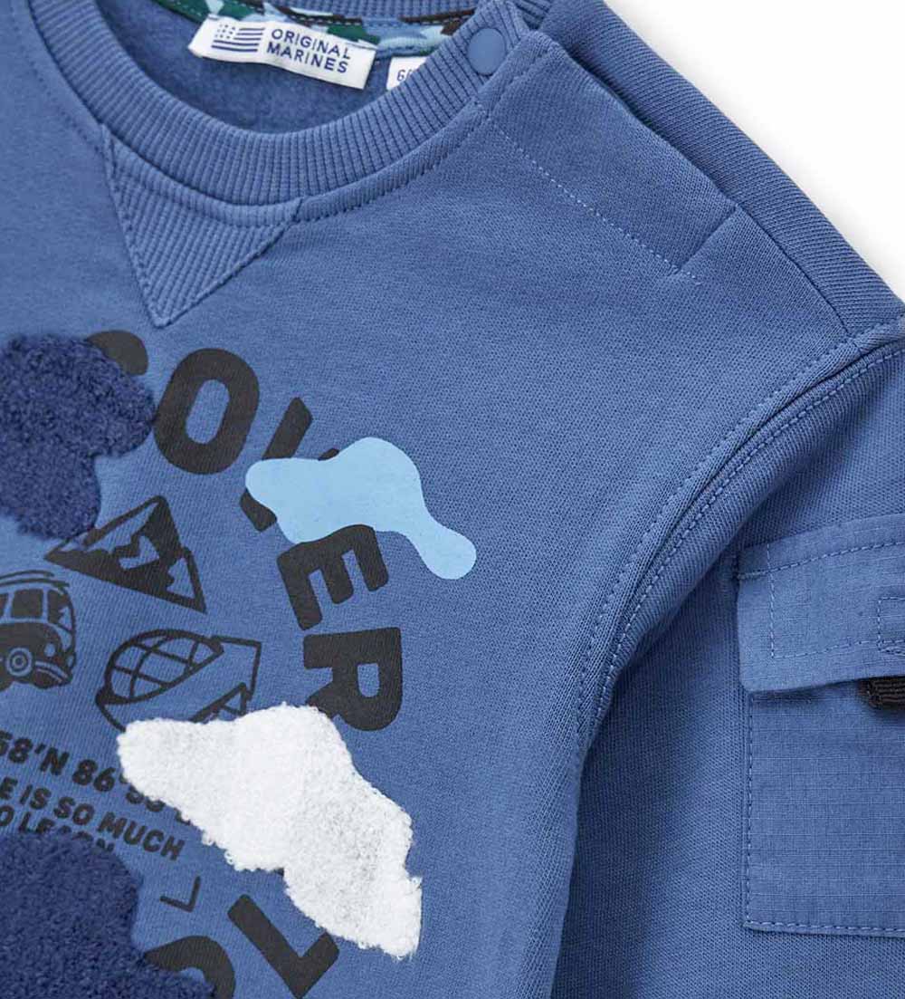 Свитшот ORIGINAL MARINES DFA0712NM_18-4027TCX - фото 3