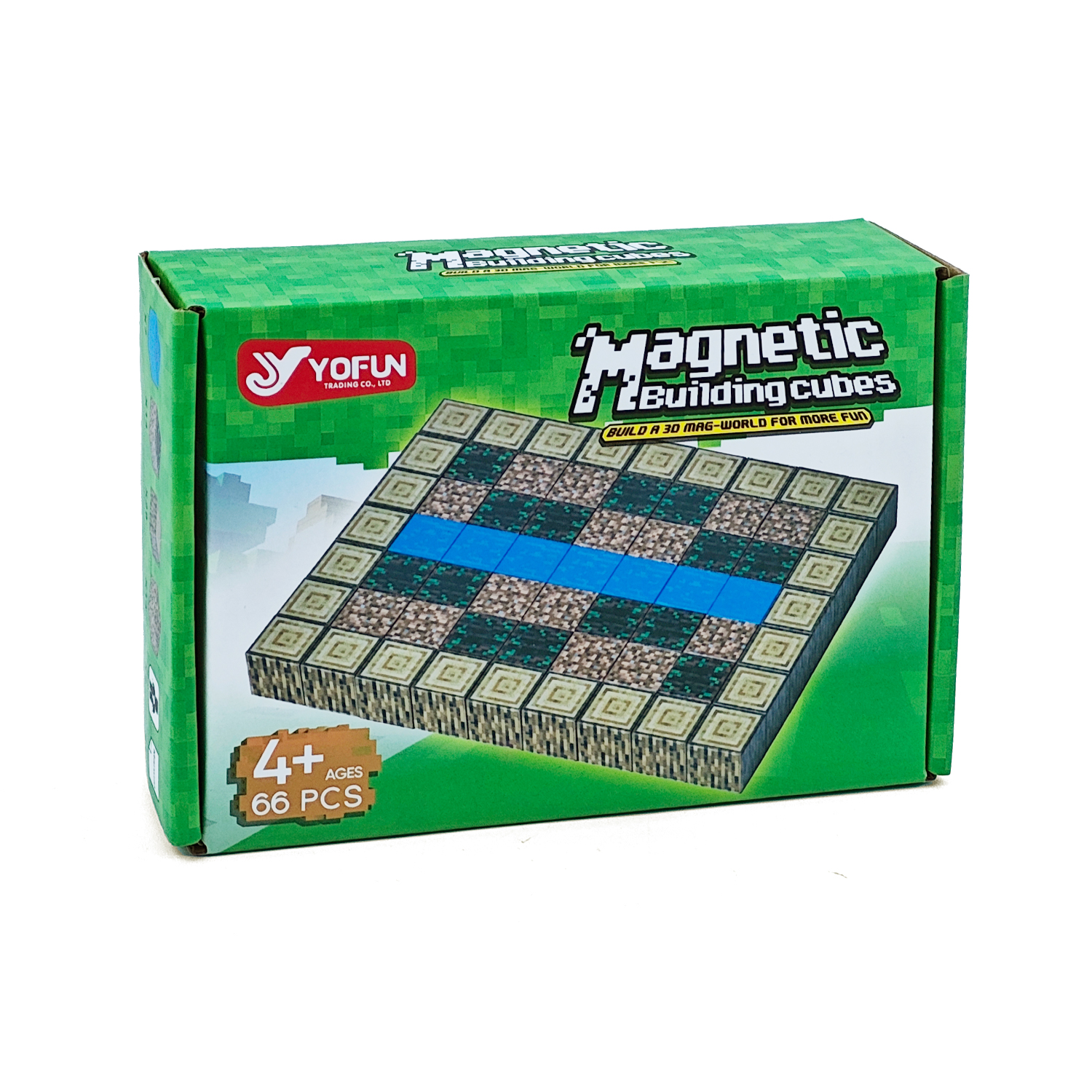 Конструктор Деревня магнитный 66 дет. - фото 3