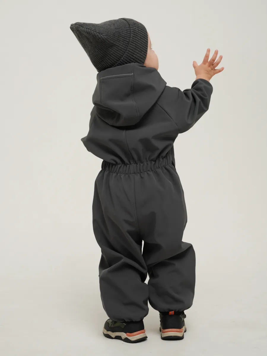 Комбинезон Супер Пупс Комб/сф/окант/темно-серый - фото 17