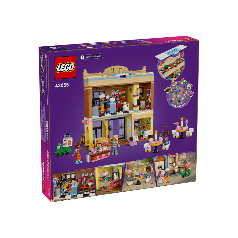 Конструктор LEGO Friends Ресторан и кулинарная школа 84 дет. - фото 7