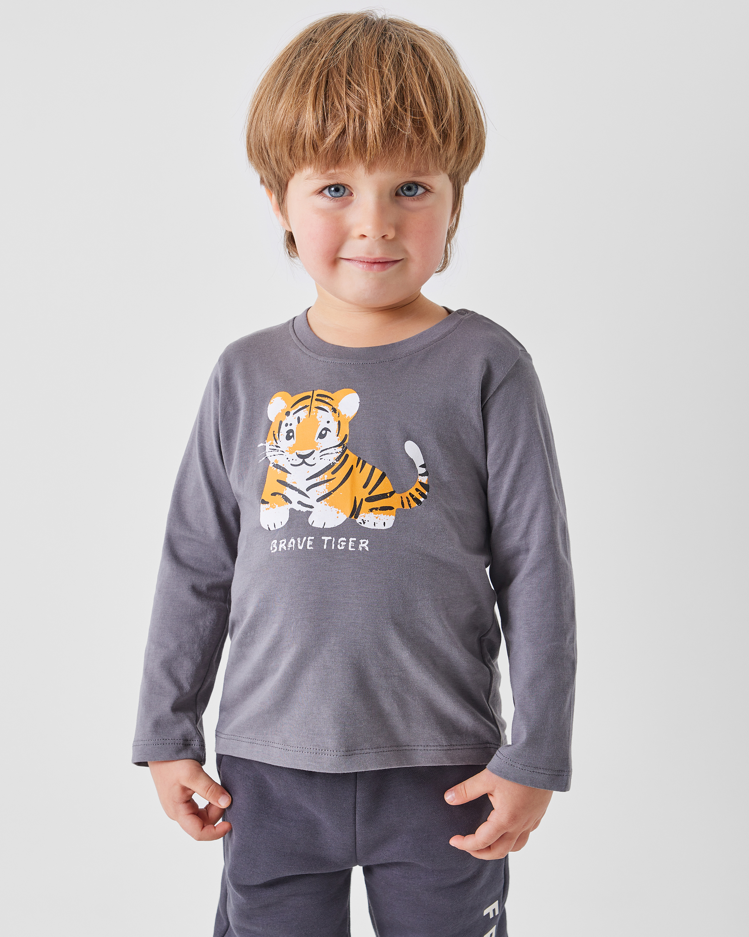 Лонгслив BabyGо W25BG4-1Bib-GG - фото 1