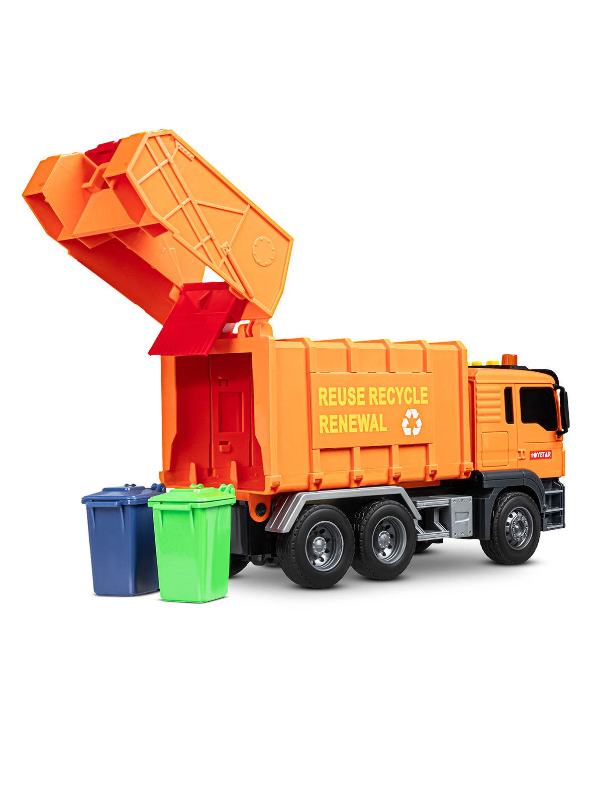 Мусоровоз AUTODRIVE JB0405100 - фото 9