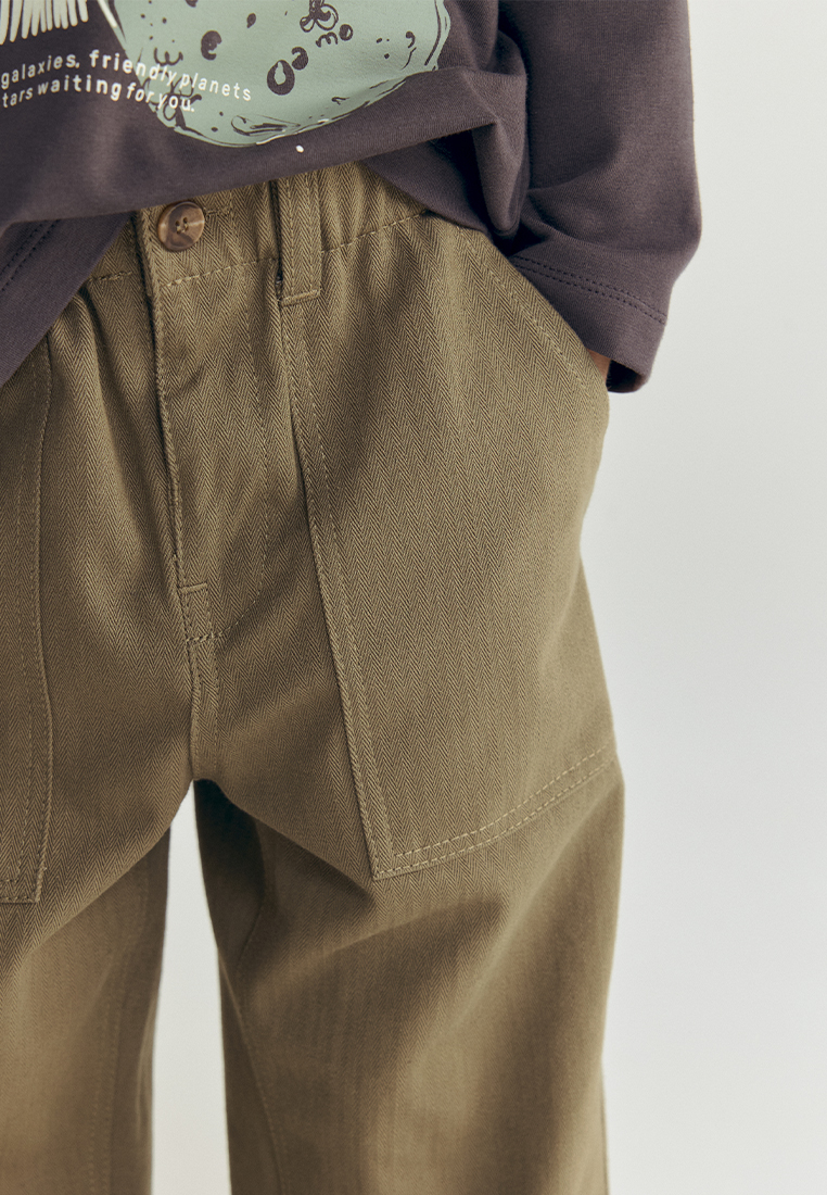 Брюки artie W25M08BR-1370M/Хаки - фото 2