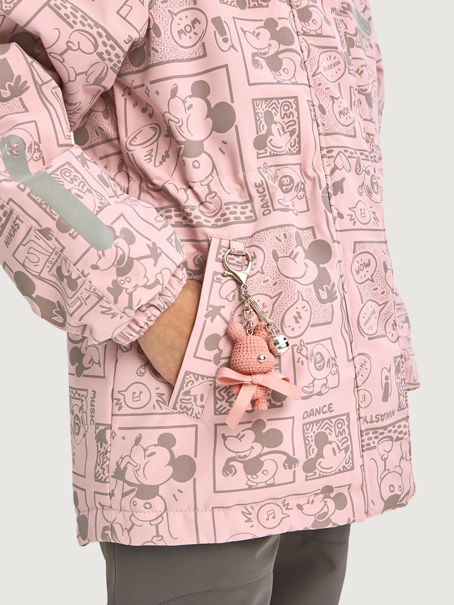 Костюм NIKASTYLE 7м1826 пудра/кофе - фото 5