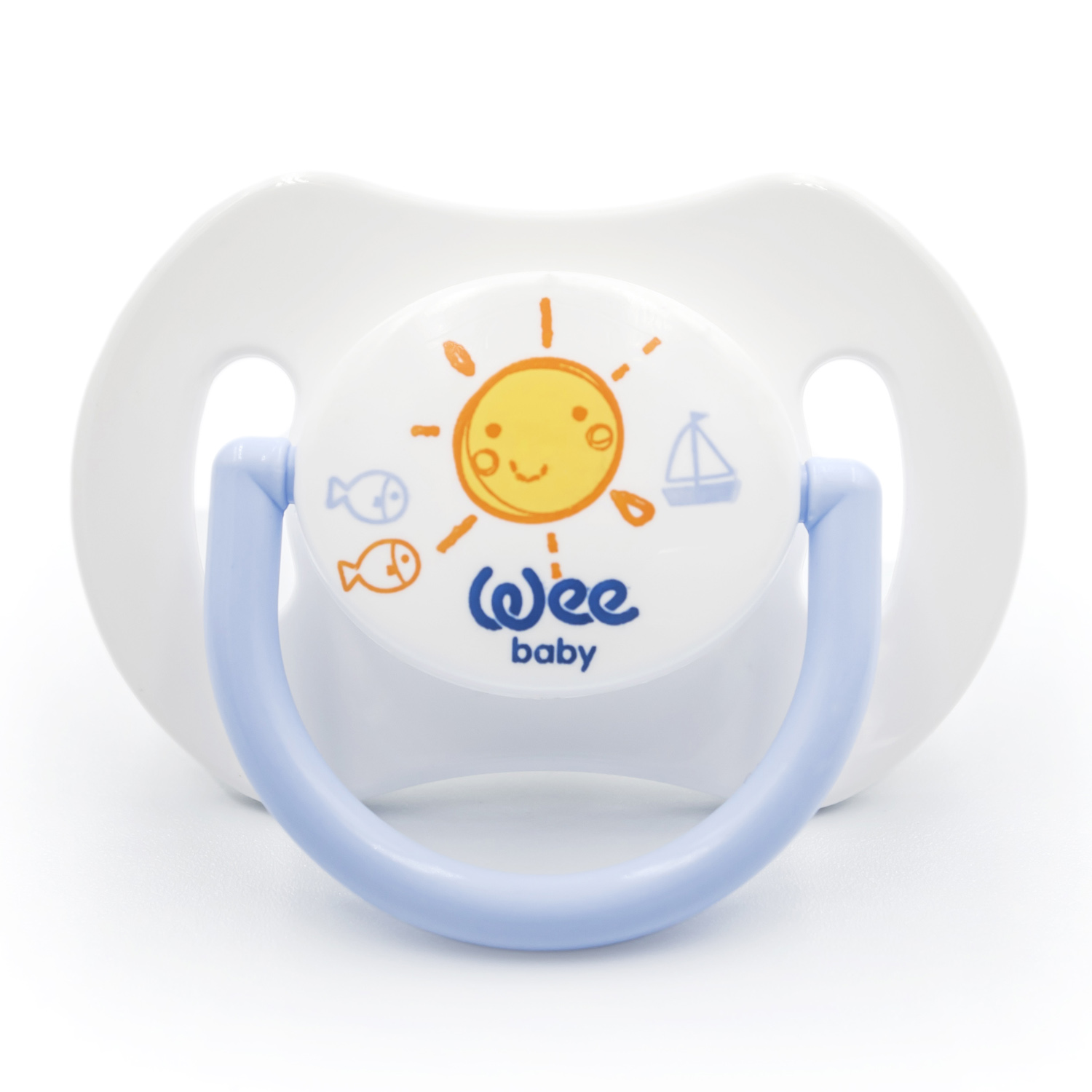 Пустышка WeeBaby ортодонтическая от 6 мес. 2 шт. - фото 5
