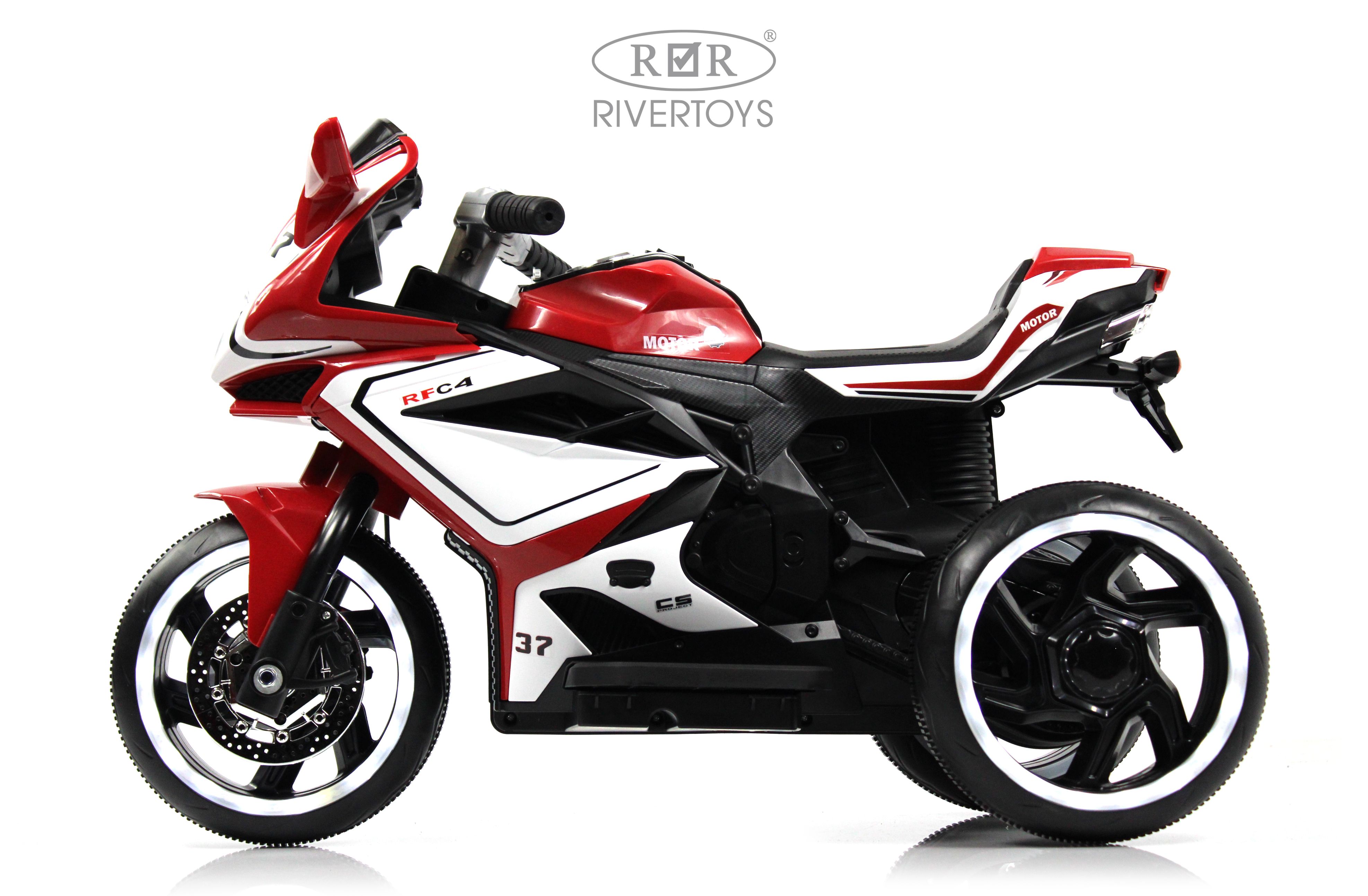 Электромобиль RIVERTOYS K222AM-RED - фото 8