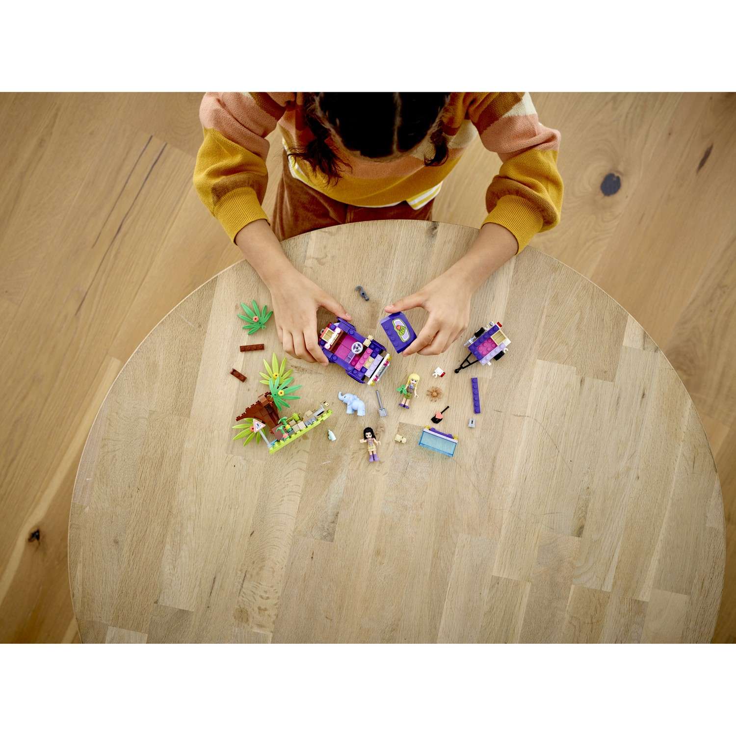 Конструктор LEGO Friends Спасение слонёнка блочный - фото 15