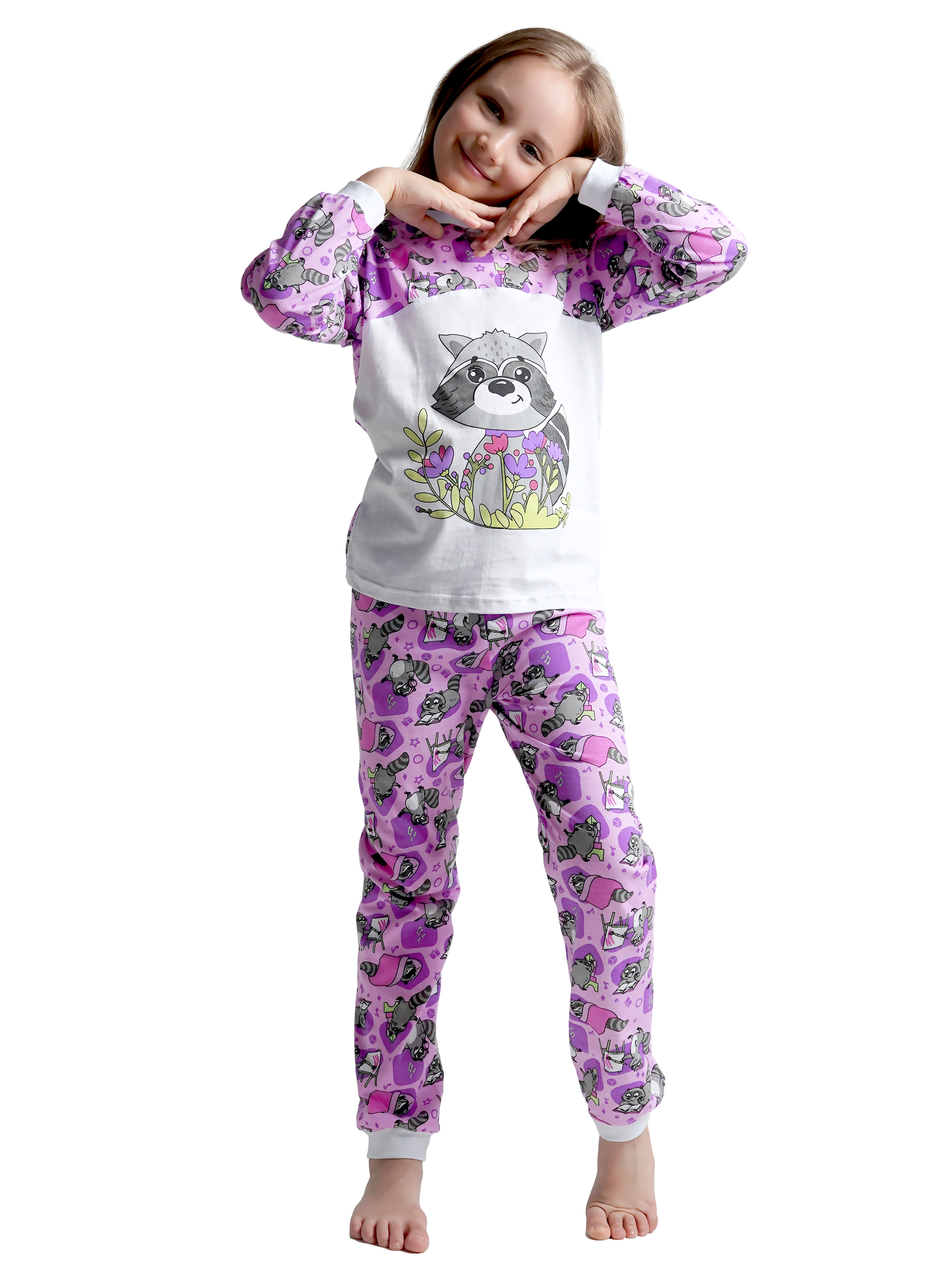 Пижама ДО-Детская Одежда 0025К/сиреневый2 - фото 1