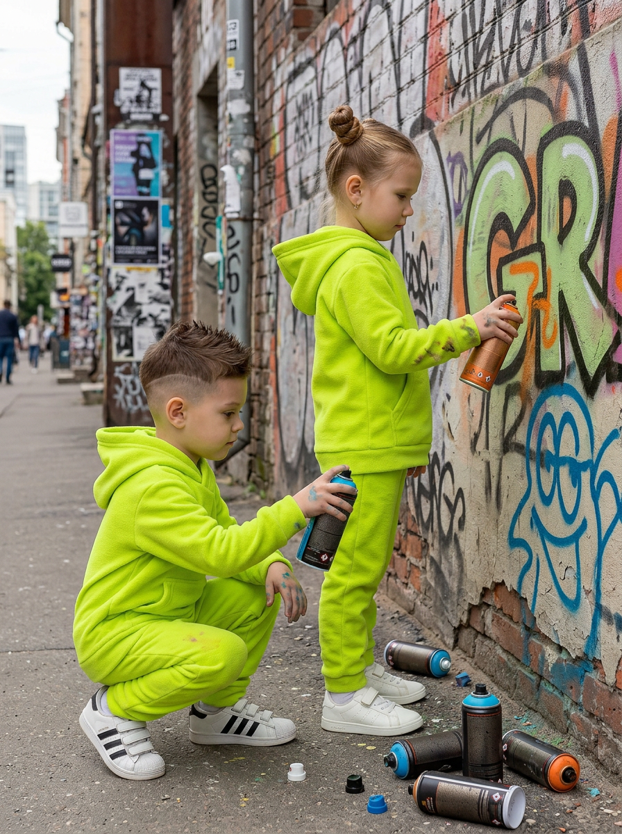 Костюм Утенок 7043г(ш) салат - фото 5