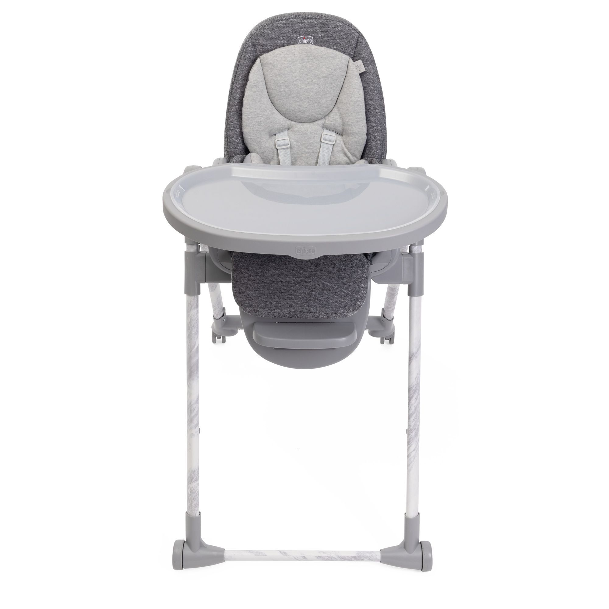Стульчик для кормления Chicco серый - фото 18