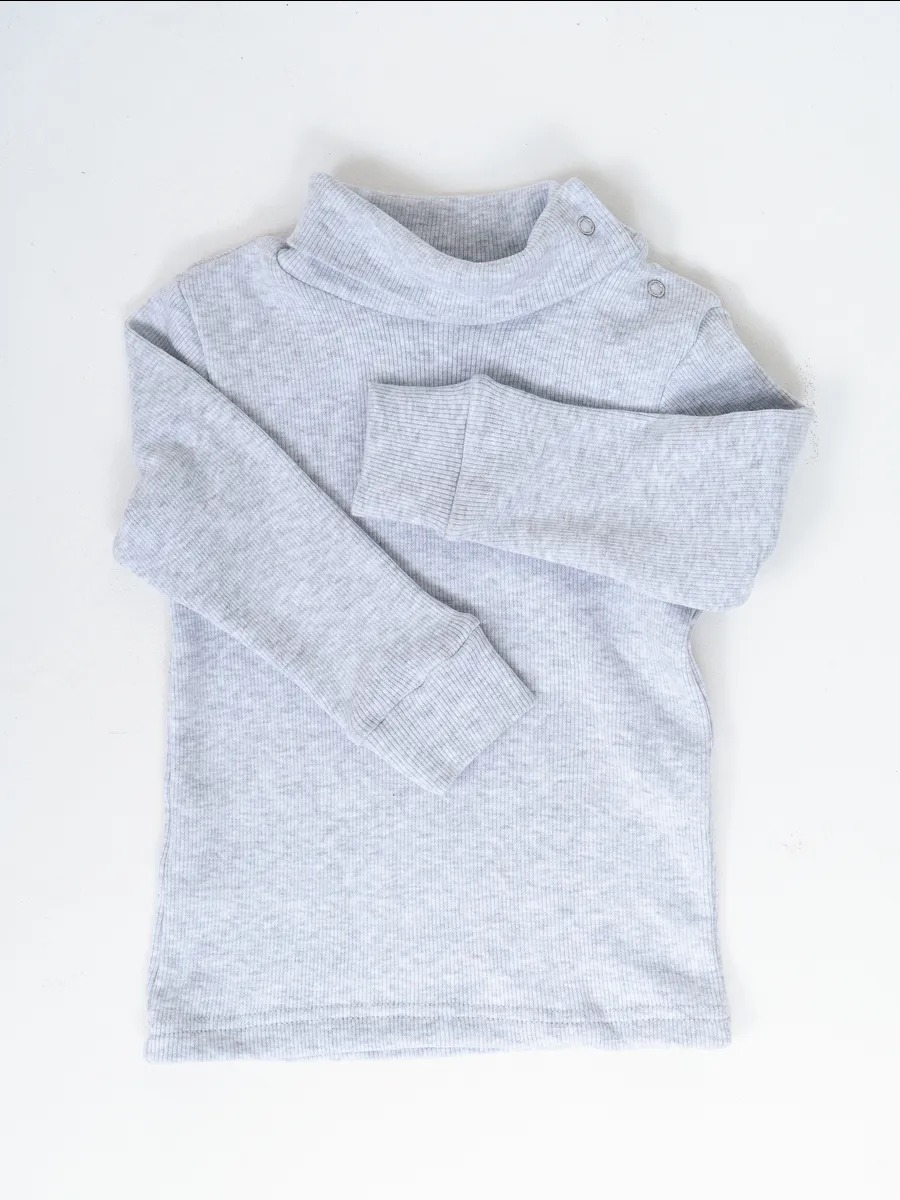 Водолазка TOTEMFOX 231КН3F/серый меланж - фото 13