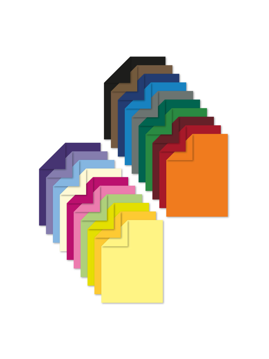 Цветная бумага Brauberg - фото 4