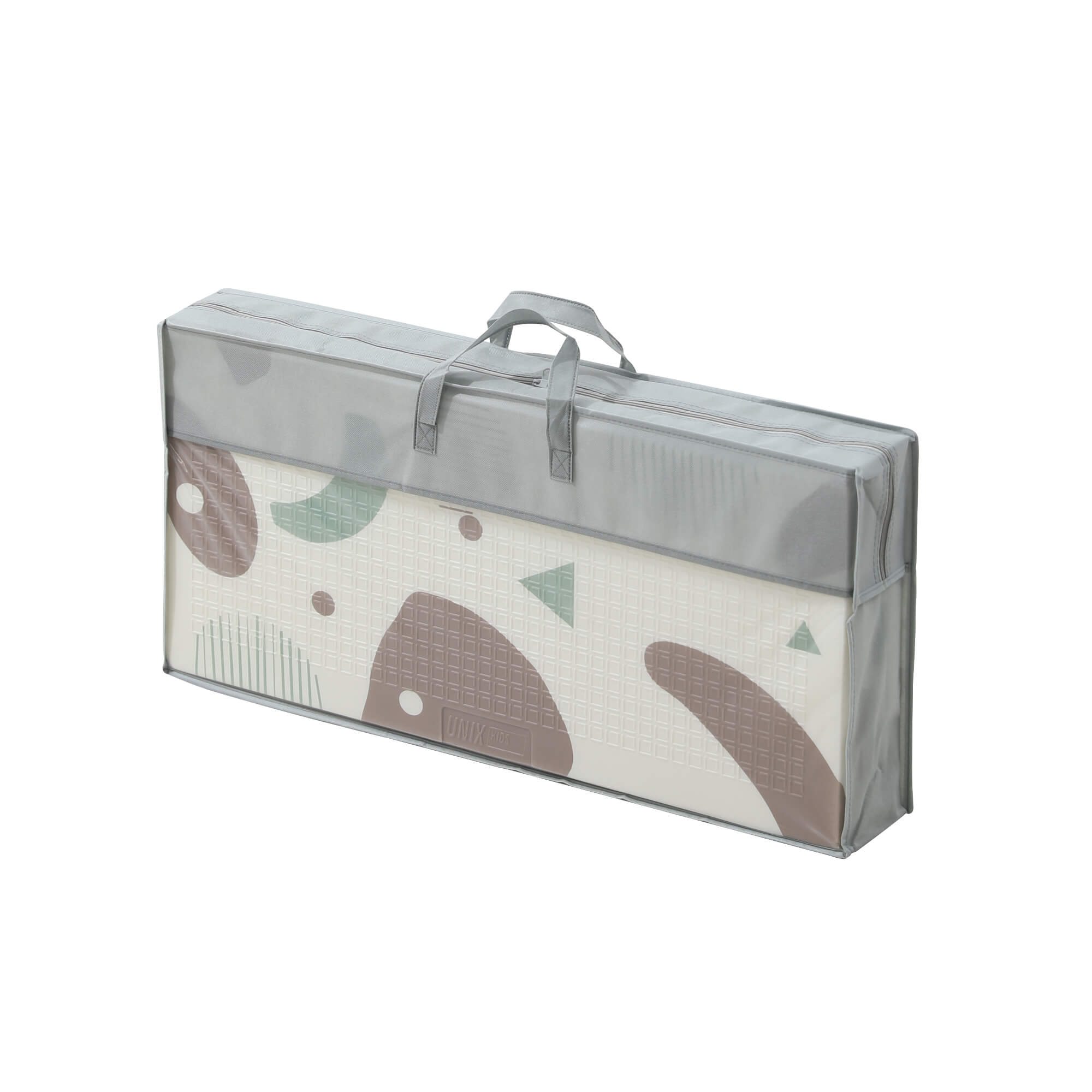 Детский складной коврик UNIX Kids Следы / Traces для ползания 180 x 200 см - фото 9