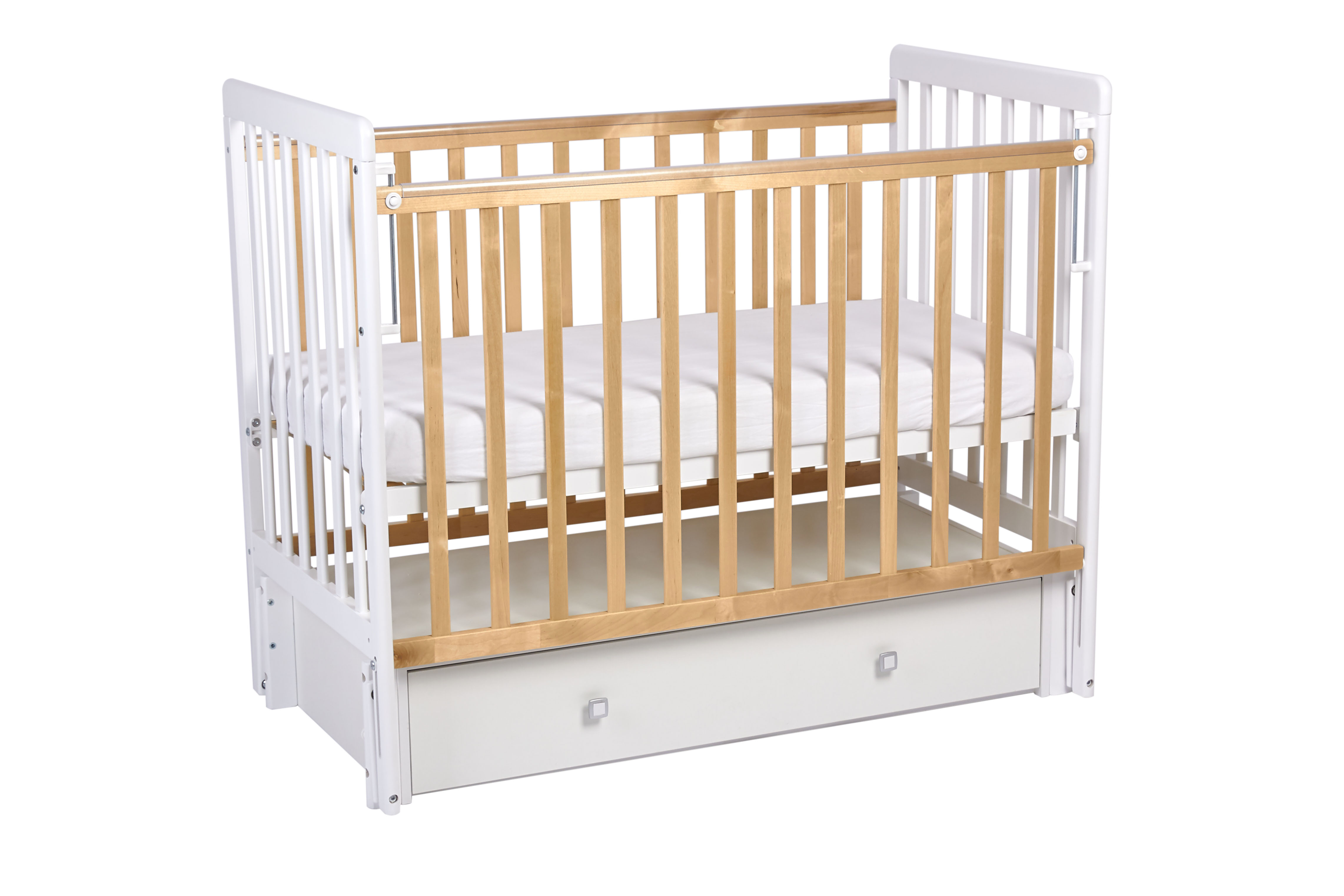 Детская кроватка Polini kids прямоугольная, универсальный маятник - фото 10