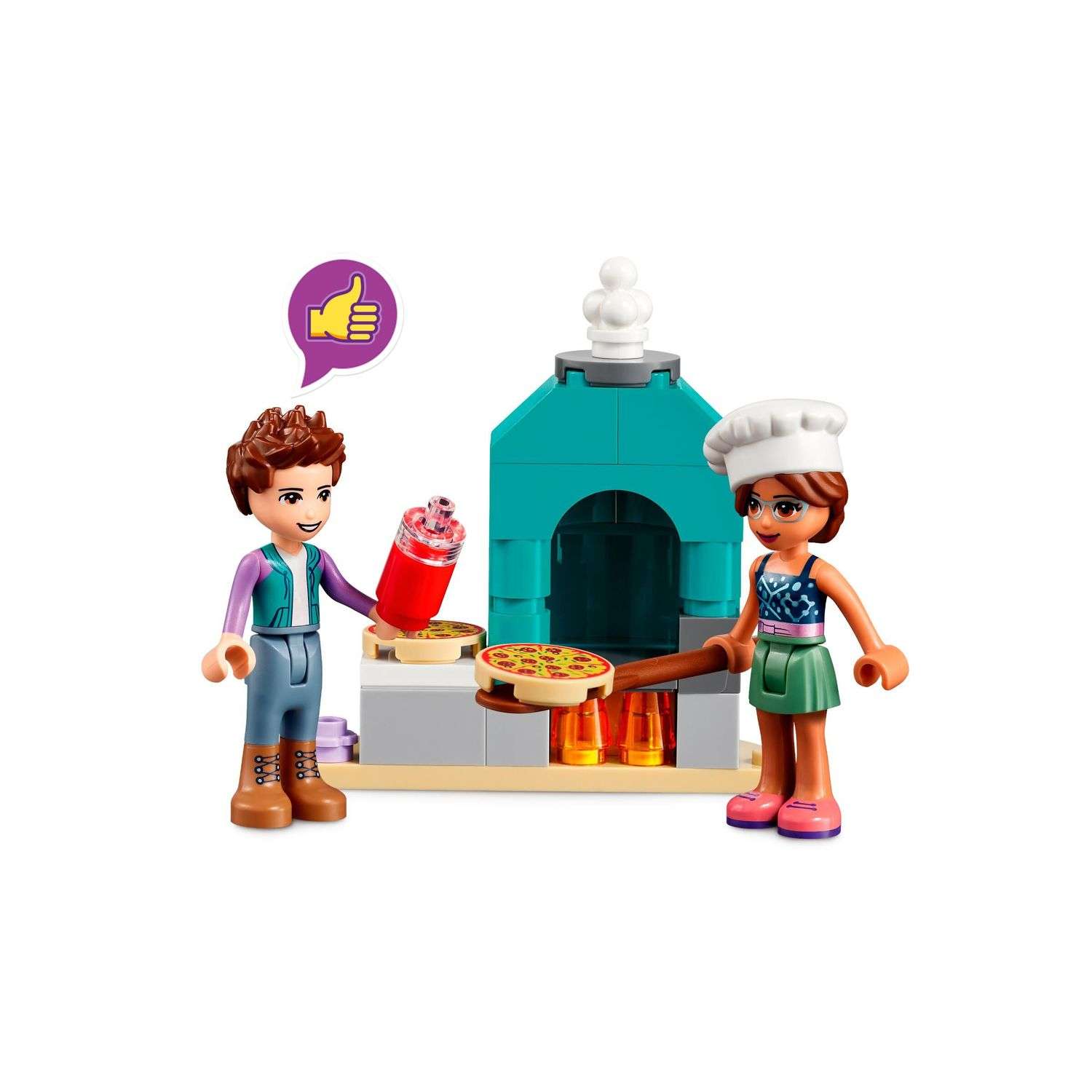 Конструктор LEGO Friends Heartlake City Pizzeria блочный - фото 6