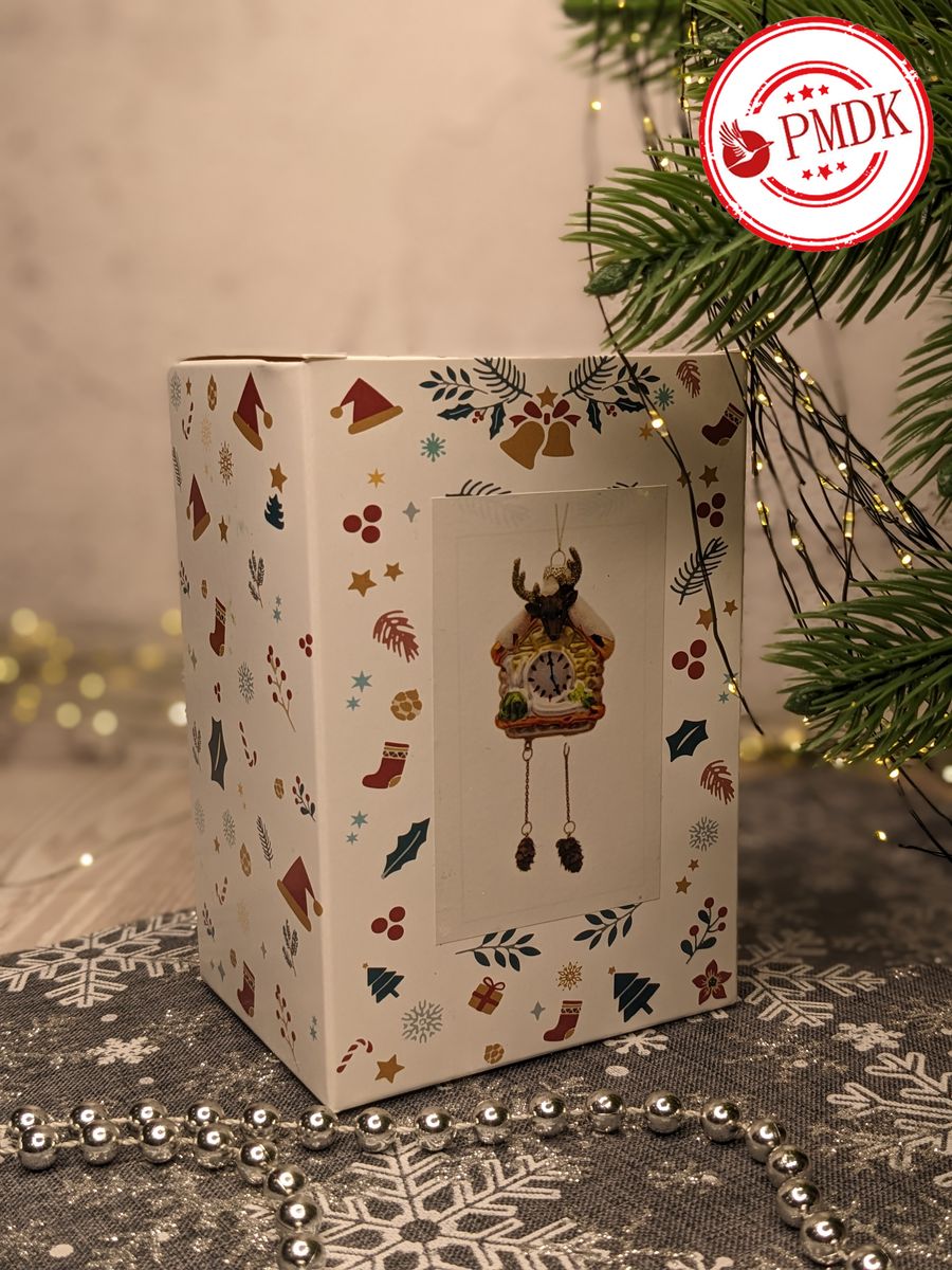 Елочная игрушка Kaemingk Домик EG188-YH2541 - фото 4