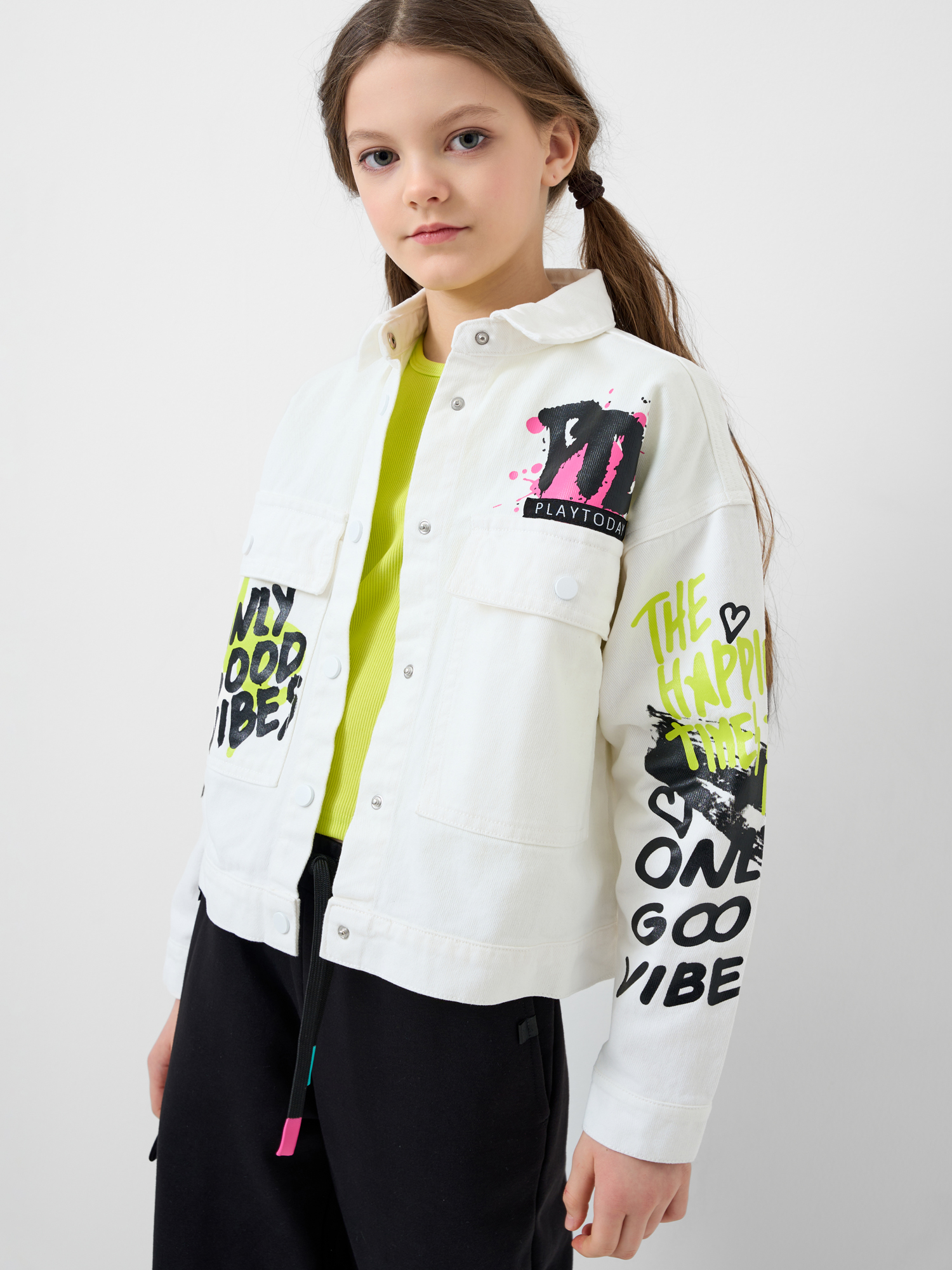 Куртка джинсовая PlayToday 12621505 - фото 1