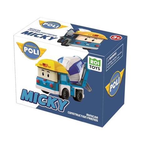 Бетономешалка Robocar Poli Микки