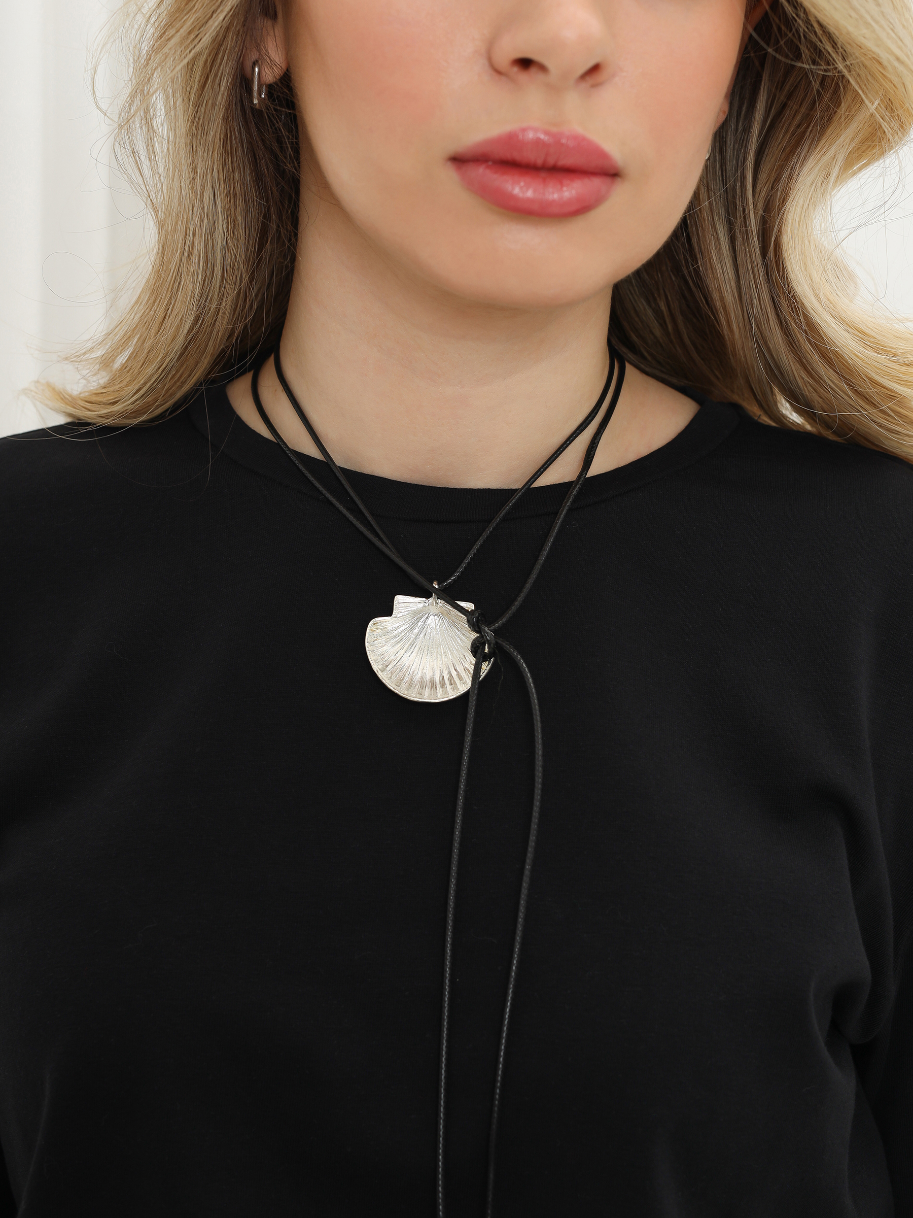 Лонгслив Натали Суслова 14403/1 черный - фото 12