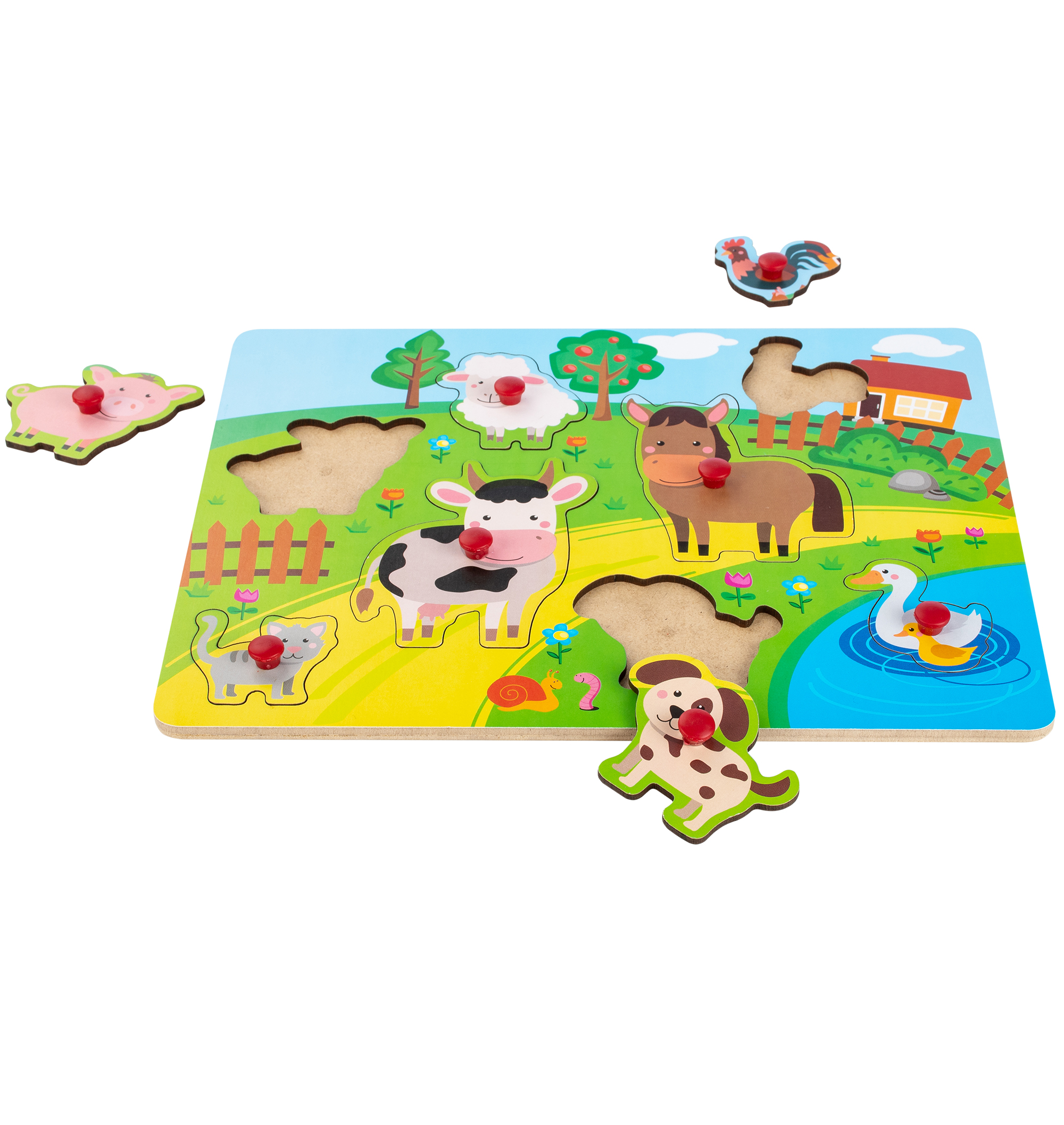 Игрушка Master Wood сортер Ферма - фото 4
