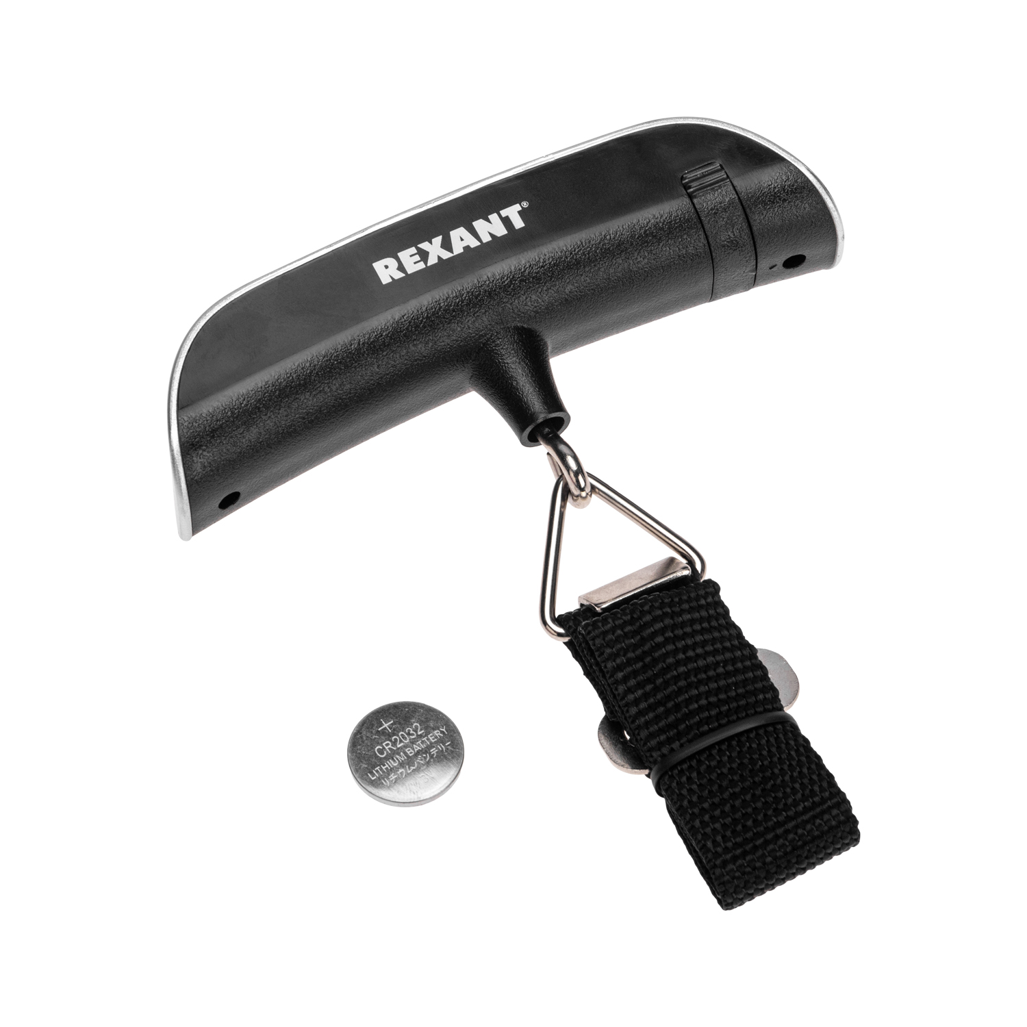 Весы-безмен REXANT портативные для багажа с функцией термометра до 5 кг - фото 14