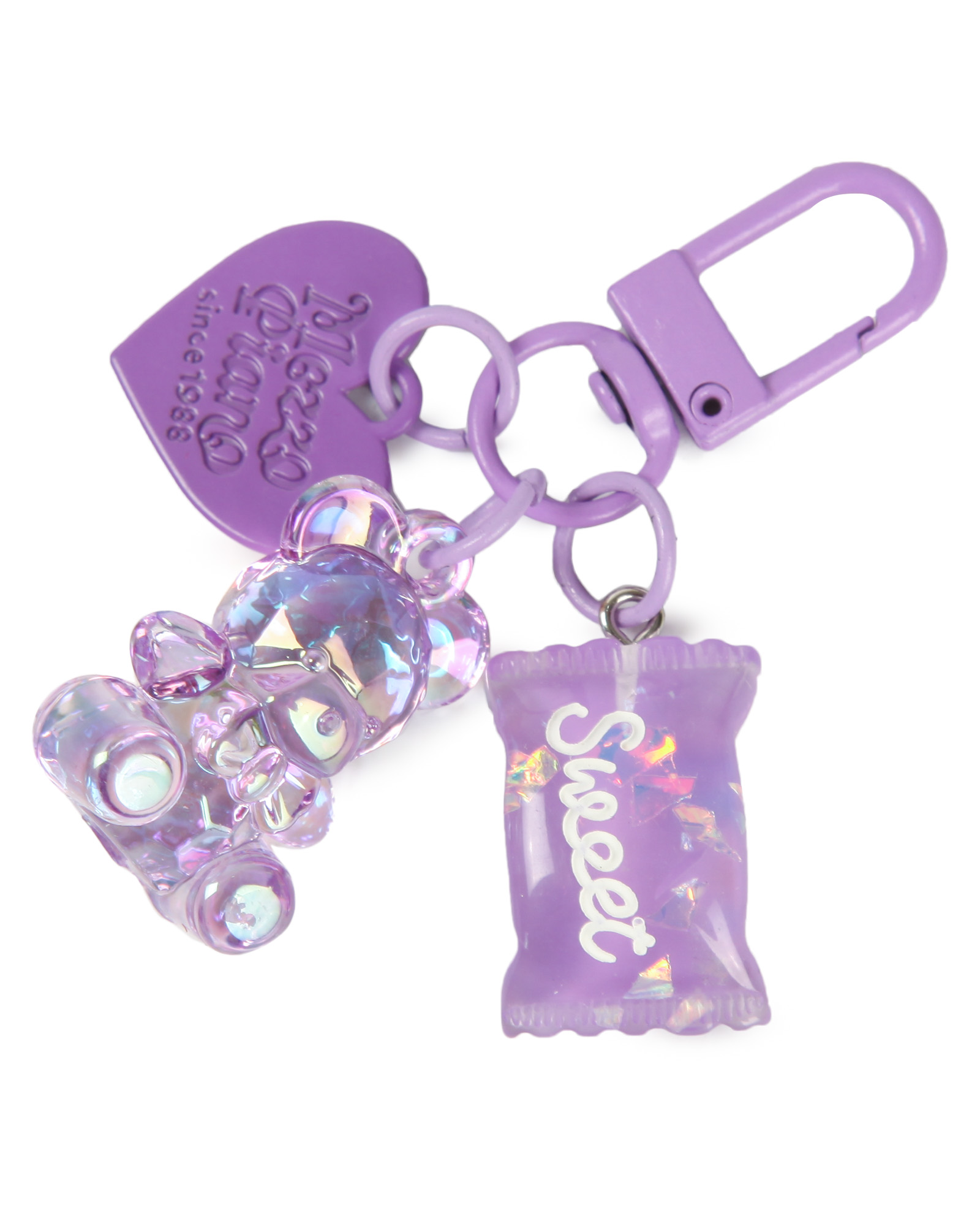 Брелок Demi Star Мишка с конфеткой 1 шт. в ассортименте - фото 1