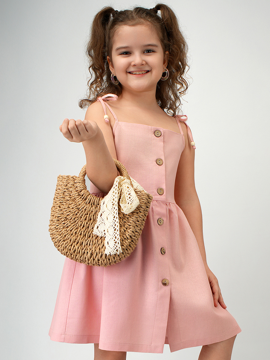 Сарафан HappyFox HFI3291пудра - фото 4