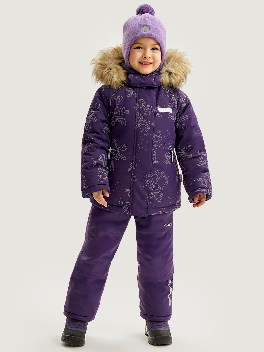 Костюм NIKASTYLE 7з0825 фиолет - фото 1