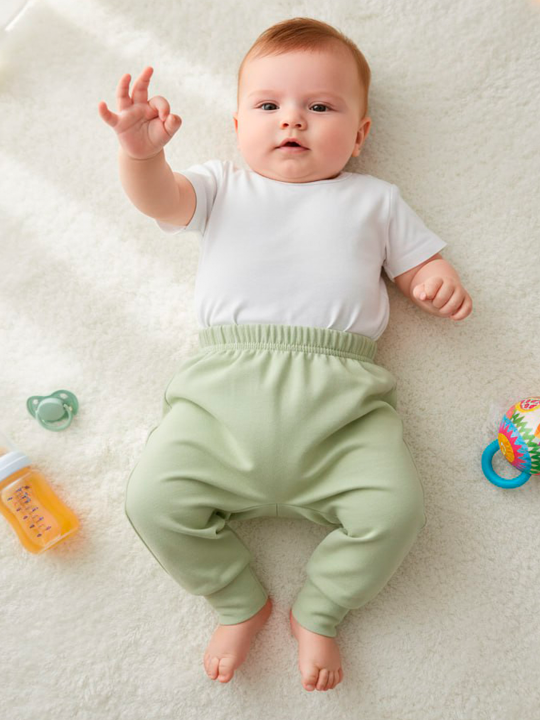 Брюки 2 шт Совенок Дона АД1-302-50/27-28 - фото 2