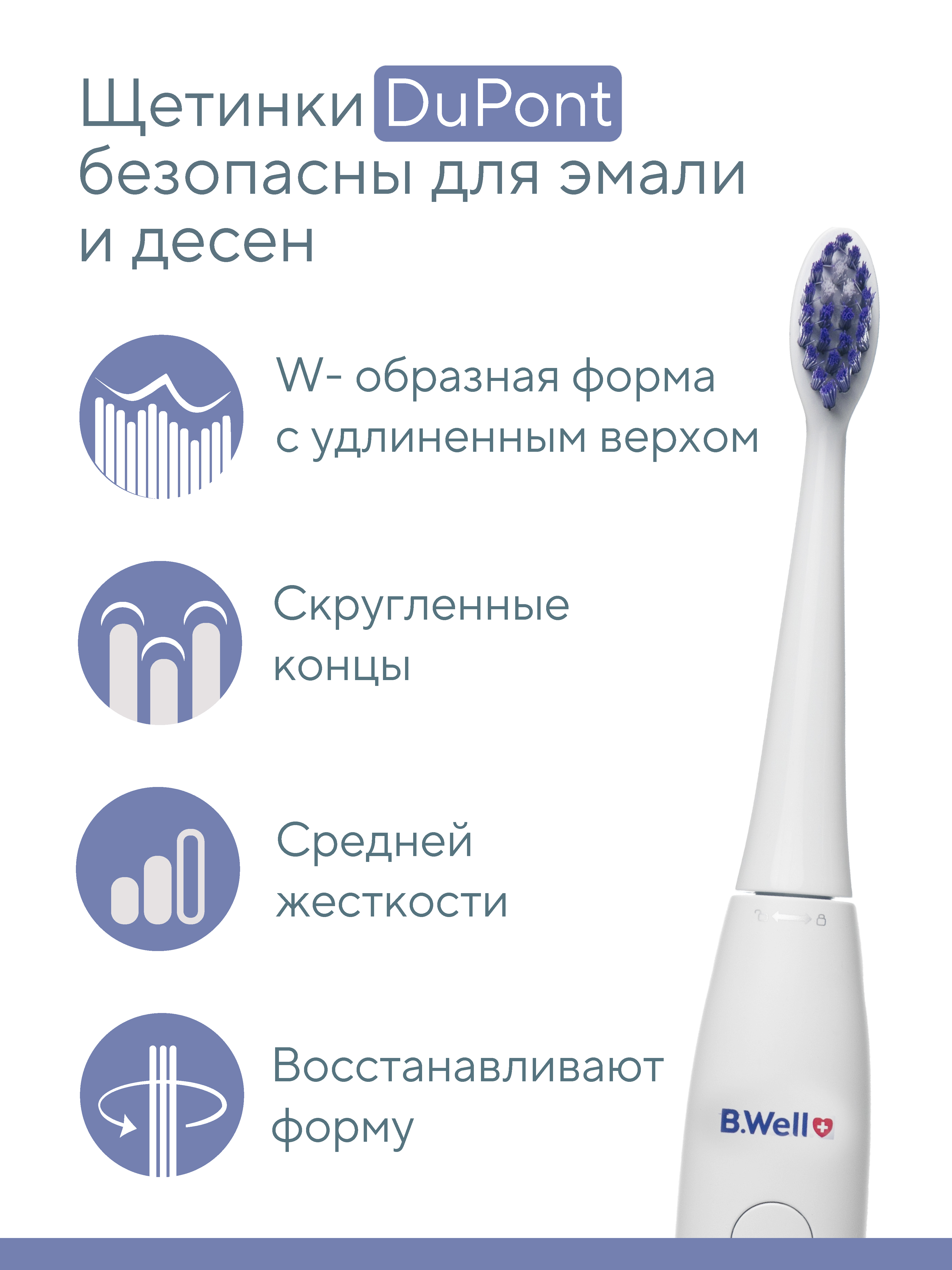 Зубная щетка электрическая B.Well - фото 9
