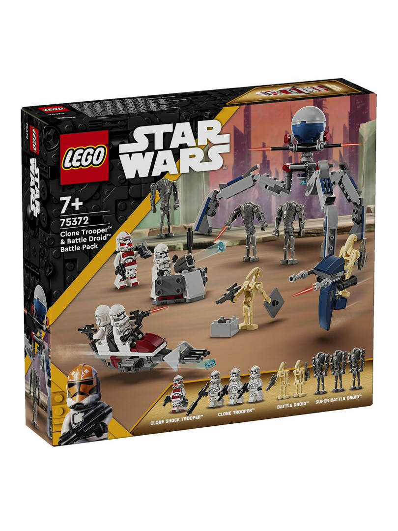Конструктор LEGO Star Wars Клоны и боевой дроид 215 дет. - фото 1