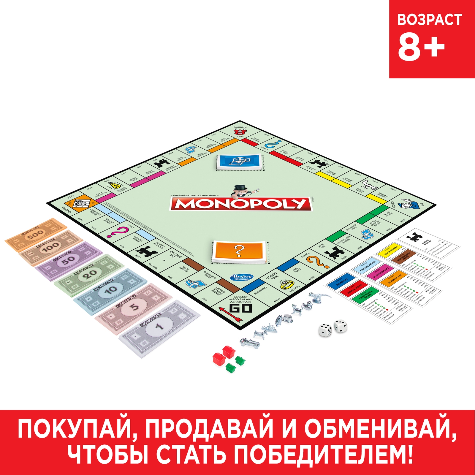 Настольная игра Hasbro Games Монополия Классическая - фото 50