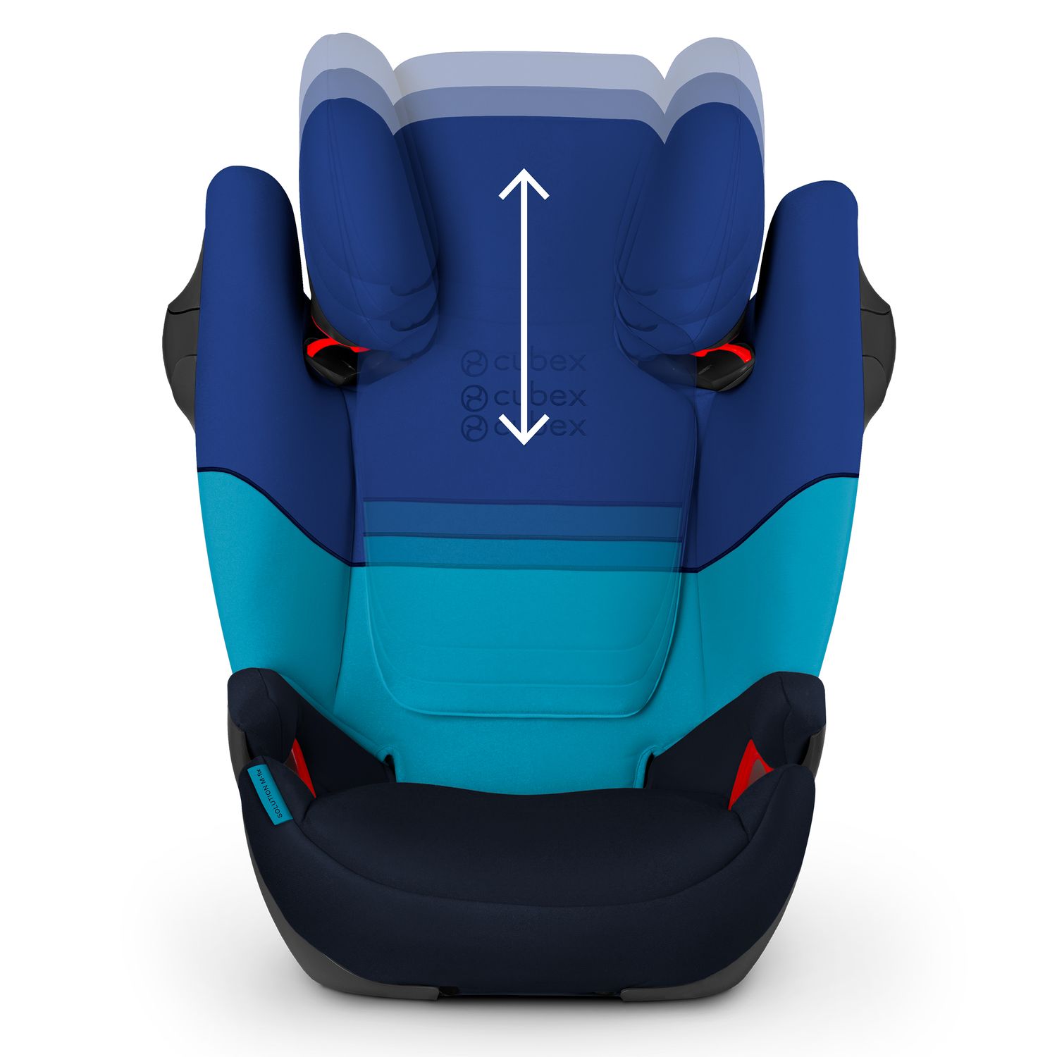 Автокресло Cybex Solution M-Fix Blue Moon Isofix 2/3 (15-36 кг) синий - фото 5