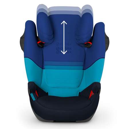 Автокресло Cybex Solution M-Fix Blue Moon Isofix 2/3 (15-36 кг) синий