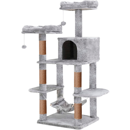 Игровой комплекс для кошек дом Pet БМФ Серый