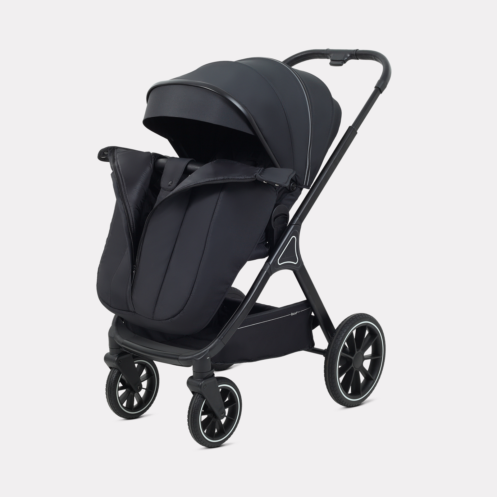 Коляска 2в1 Rant Basic Terra 2в1 черный - фото 8