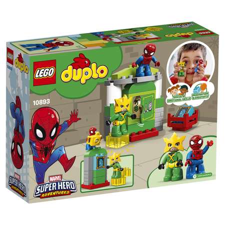 Конструктор LEGO DUPLO Человек-паук против Электро блочный