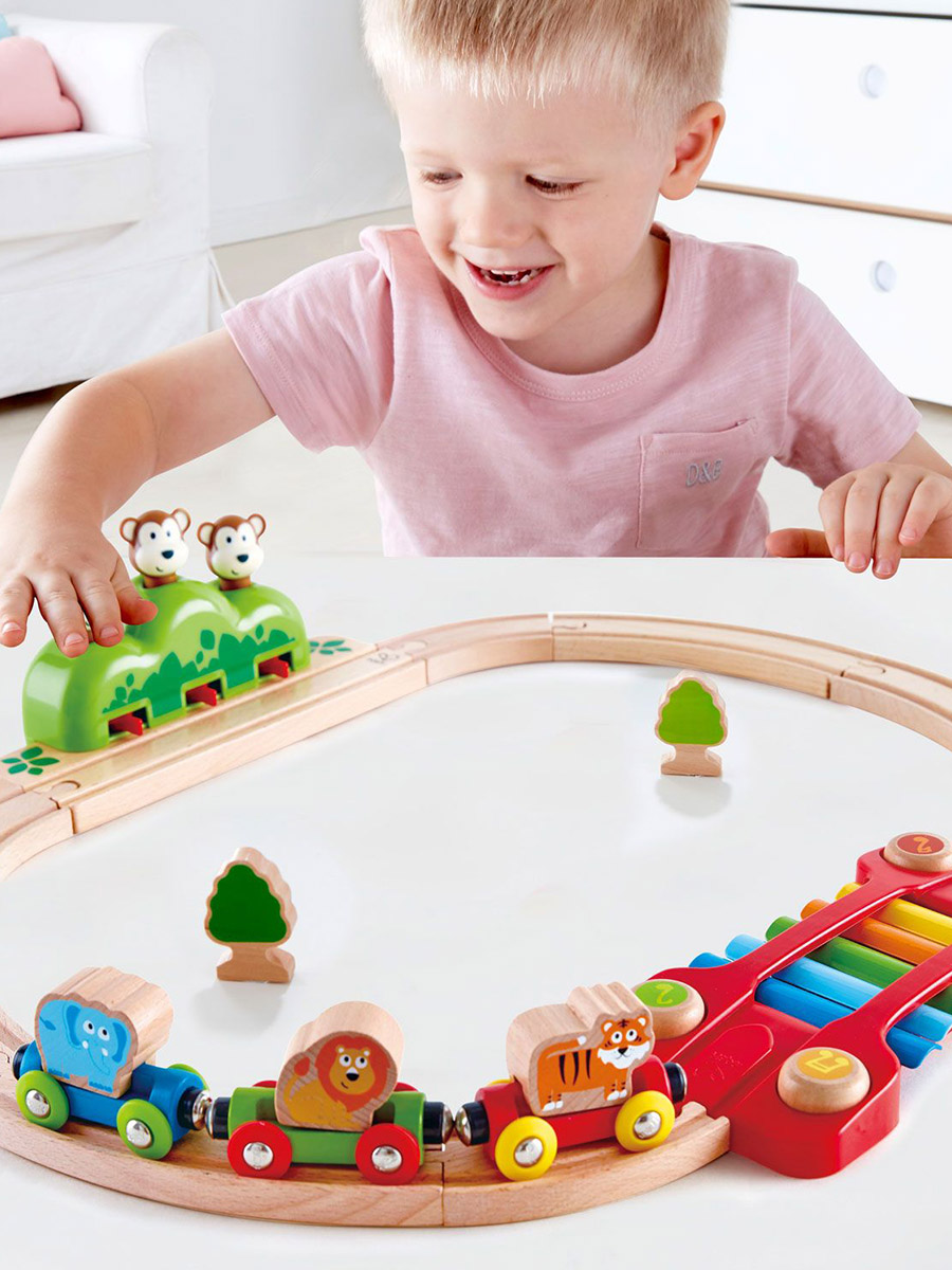 Развивающая железная дорога Hape E3825_HP - фото 2