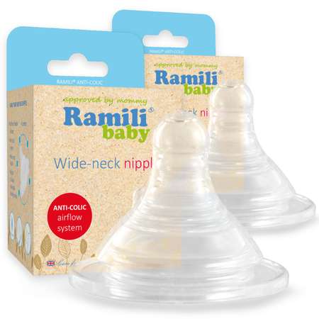 Бутылочка Ramili Anti-Colic 240 мл 2 шт.