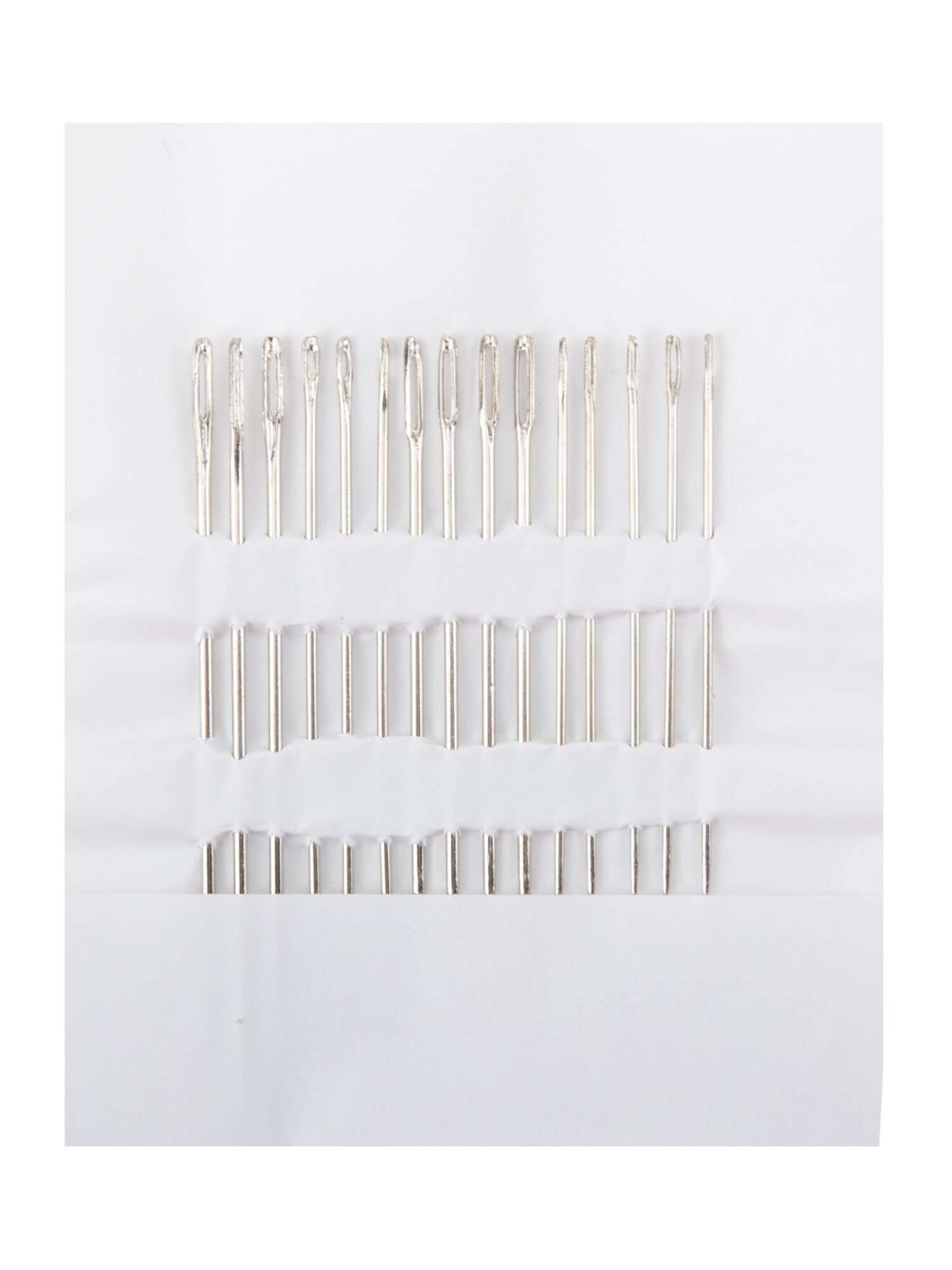 Нитки для шитья Develia армированные 40ЛШ 200 м швейный набор 20 штук с иголками белые - фото 14