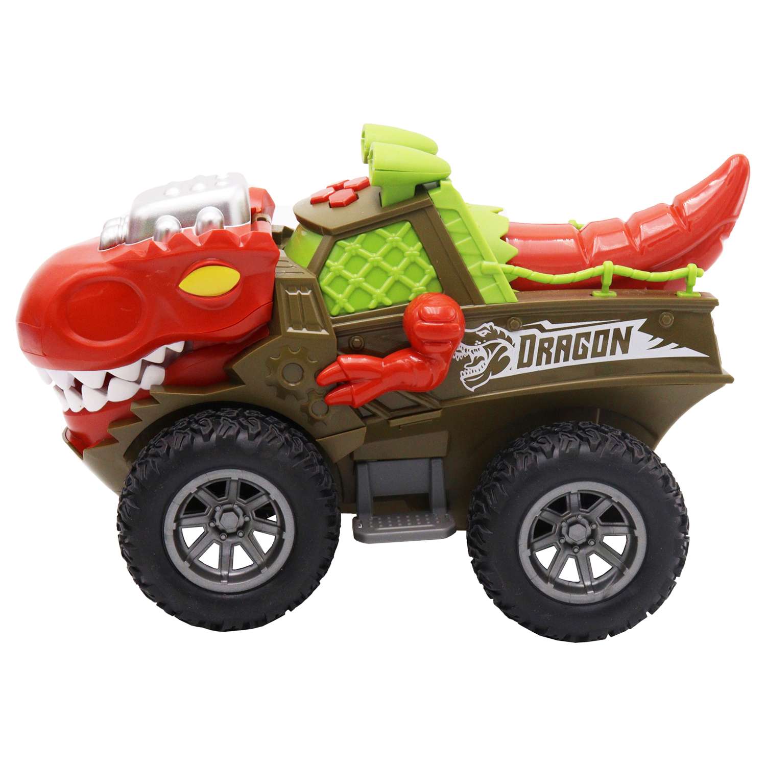 Автомобиль Funky Toys Тираннозавр красный FT0735696 - фото 2